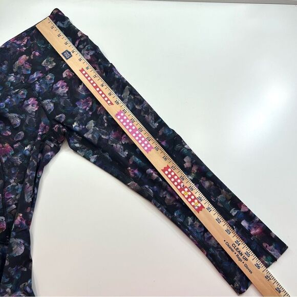 Lululemon Fast and Free Crop II 19" Non-Reflective Activate Floral Multi 4 - Picture 12 of 13